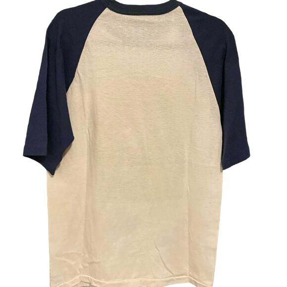 Vintage 70s Jethro Tull On The Road Again Tour 1979 Raglan Single Stitch Shirt L - Picture 4 of 4